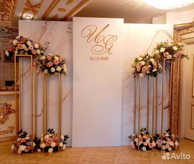 Фотозоны. Свадебное оформление.Гелиевые шары.Декор