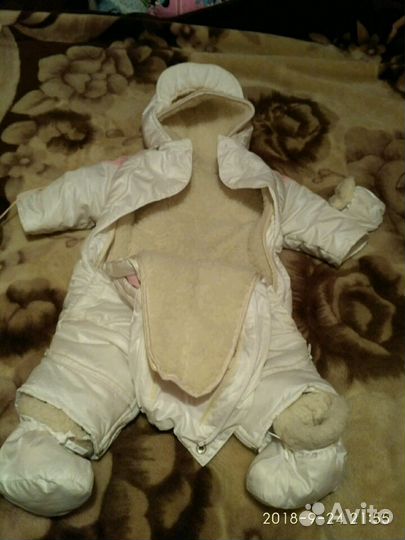 Комбинезон, трансформируется в конверт, демисезонн