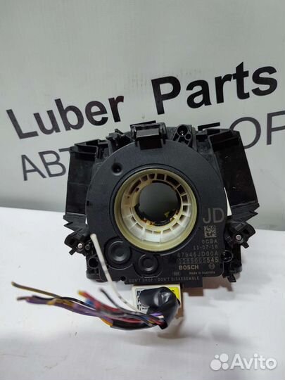 Шлейф и датчик угла поворота руля Qashqai +2 j10