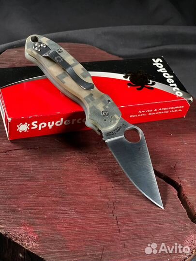 Складной нож Spyderco Paramilitary 3 P Camo