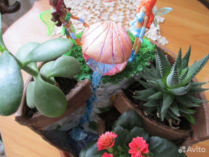 Флорариум водопад феи