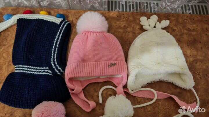 Шапки детские зима