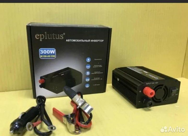Автомобильный инвертор Eplutus PW-300