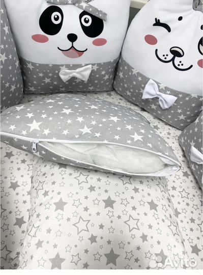 Бортики в кроватку