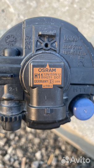 Противотуманные фары toyota RAV 4