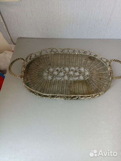 Поднос мельхиоровый СССР