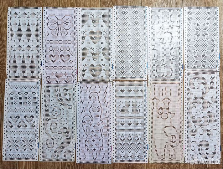 Перфокарты для вязальных машин