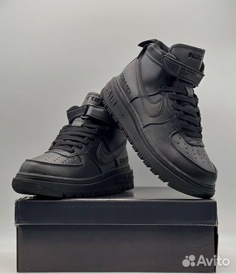 Кроссовки Nike Air Force 1 Gore-Tex Кожа зимние