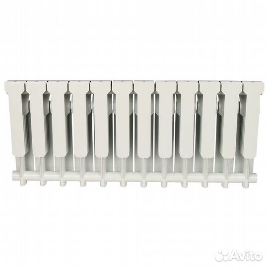 Алюминиевый радиатор Rommer Profi 350, 12 секций