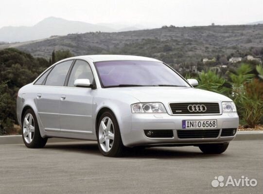 Стекло фары Audi A6 C5 рестайлинг