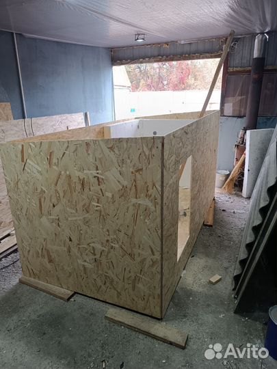 Будка для собаки утепленная для крупных пород