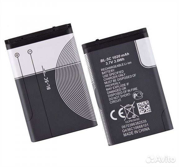 Новые аккумуляторы для Nokia