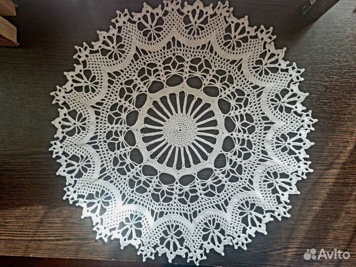 Салфетка вязаная крючком