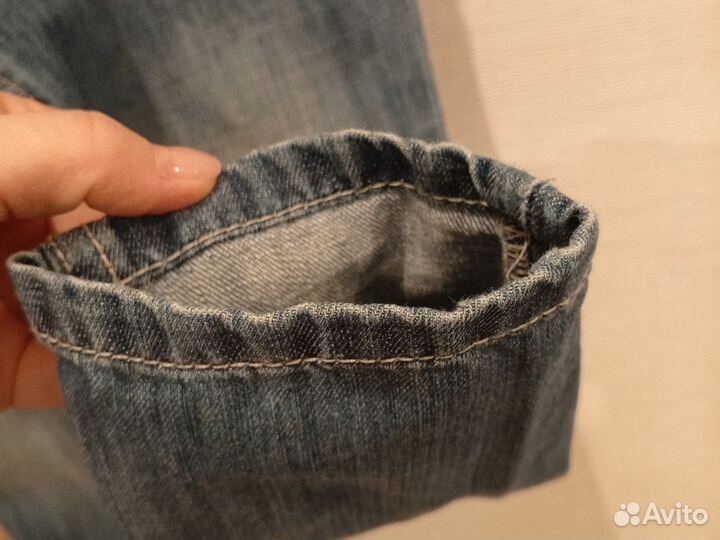 Джинсы детские стиляги 92-98 на подтяжкаж