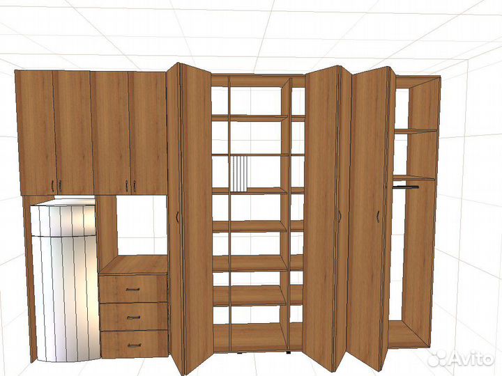 Шкаф по индивидуальным размерам