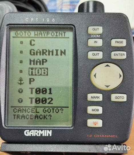 Навигатор Garmin GPS 126