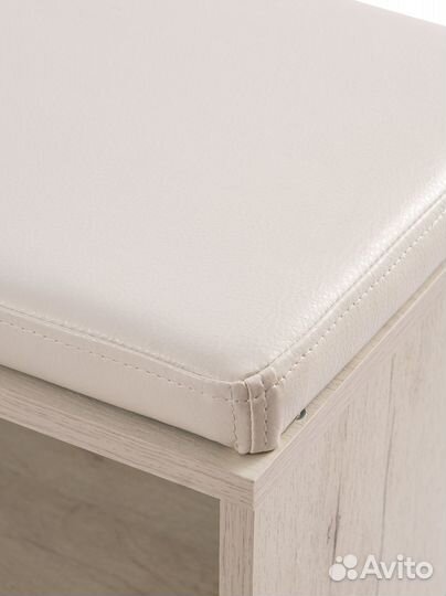 Обувница для прихожей с сиденьем Деко 1