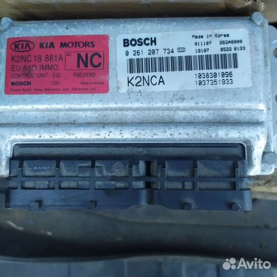 Kia Shuma 1.6 эбу двигателя