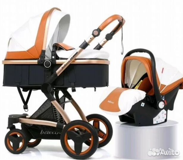 Коляска 3 в 1 Belecco