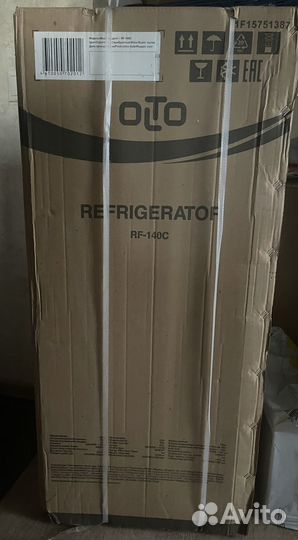 Новый холодильник olto 140 л двухкамерный