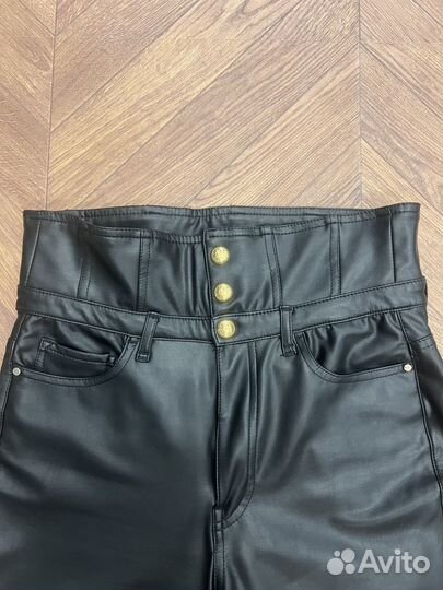 Кожаные брюки pinko