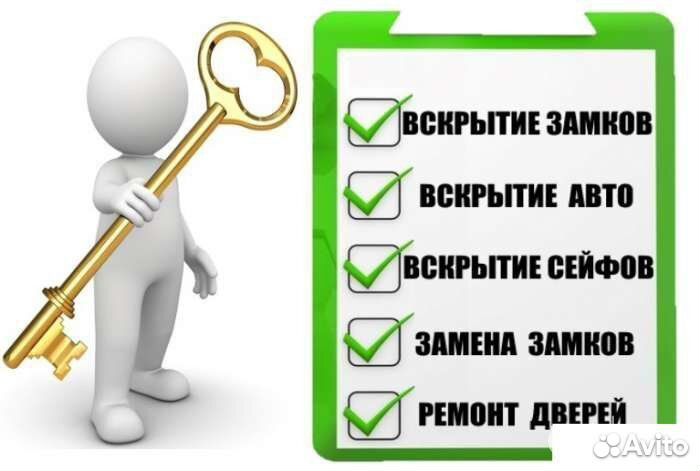 Вскрытие, ремонт, замена, установка замков