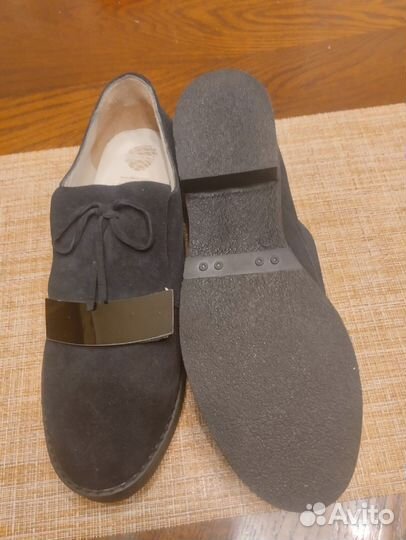 Туфли темно -синие 38размер