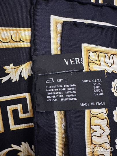 Шелковый платок versace atelier