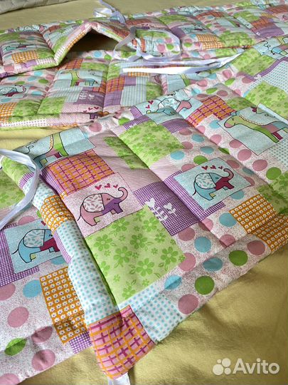 Бортики в детскую кроватку