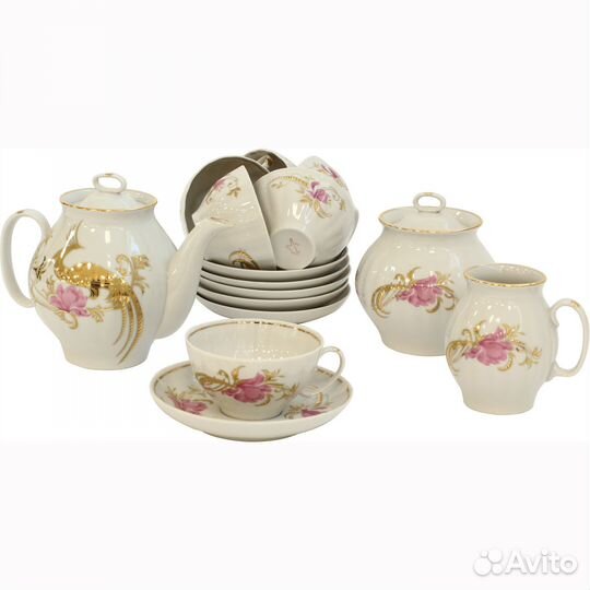 Чайный сервиз Дулевский фарфор 