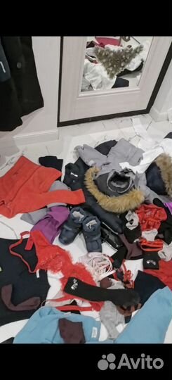 Пакет вещей на мальчика 92-98, девочка 128 и Ж42