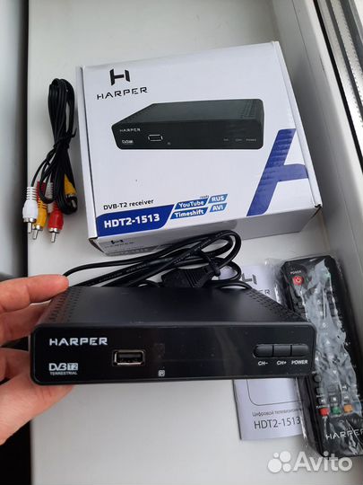 Ресивер DVB-T2 Harper HDT2-1513