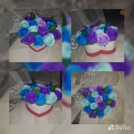 Цветы розы букет