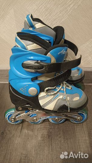 Роликовые коньки детские раздвижные