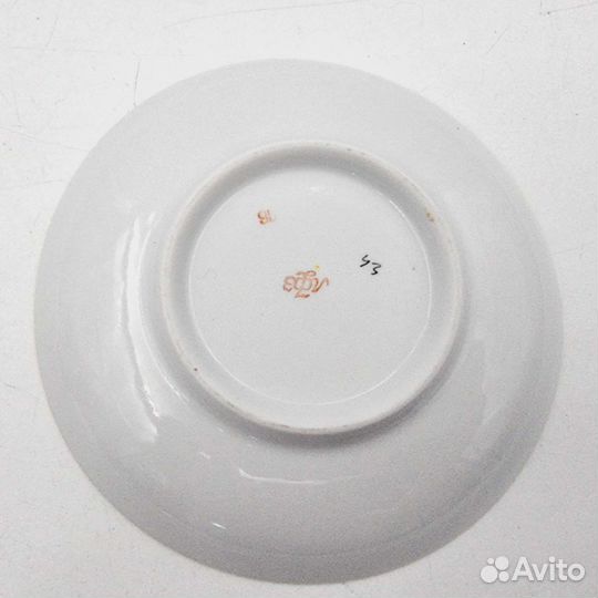 Чайная пара лфз. Фарфор СССР