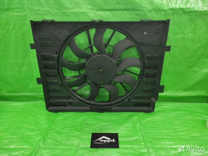Диффузор в сборе/вентилятор VW Toureg NF 2010-2018