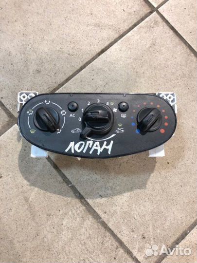 Блок управления печкой Renault Рено Logan Логан 1