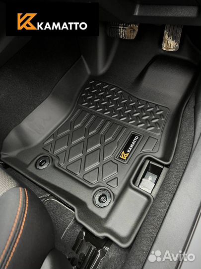 3D ковры в салон Kamatto Subaru XV 2017-2022