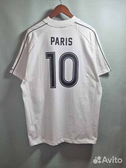 Футболка Balenciaga soccer стильная (топ 2025)