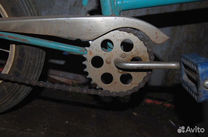 Детский велосипед с приставными колесами 60-е СССР