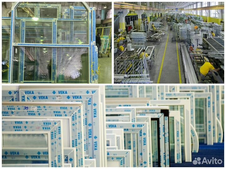 Пластиковые окна цветные