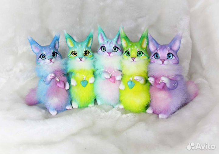 Рысь игрушка ручной работы образец