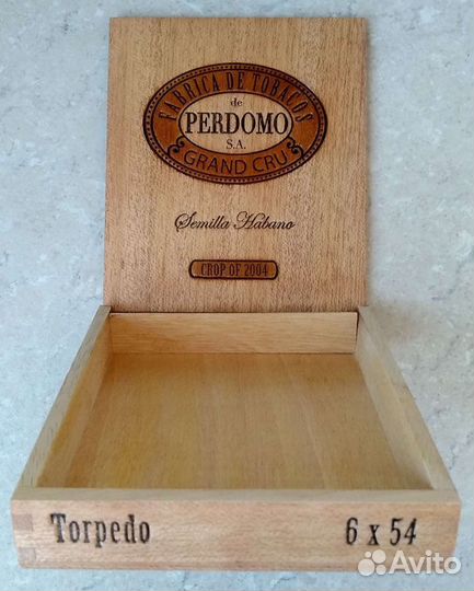 Коробка для сигар Perdomo Torpedo