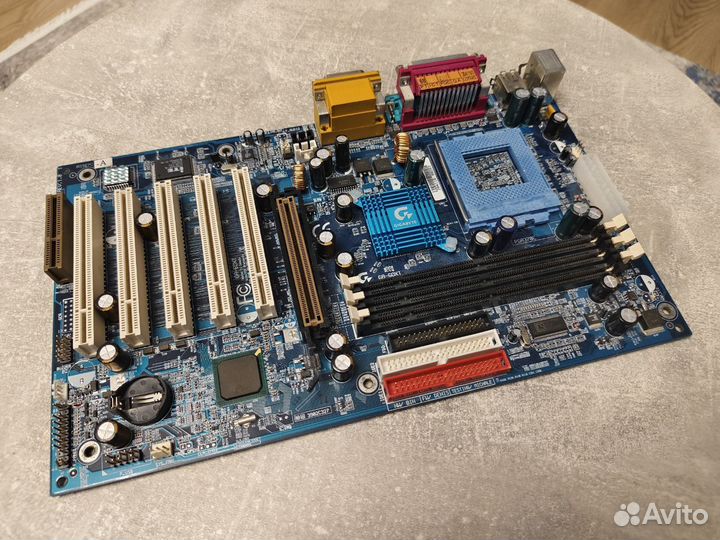 Материнская плата Gigabyte GA-6OXT со звуком