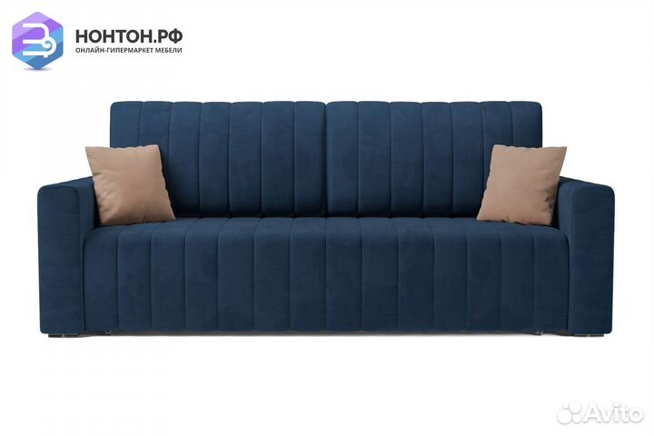 Диван еврокнижка Лондон темно-синий