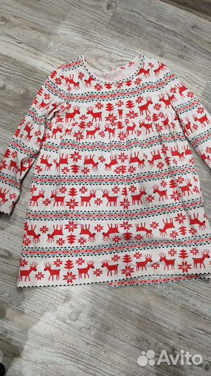 Два новогодних платья 104,116