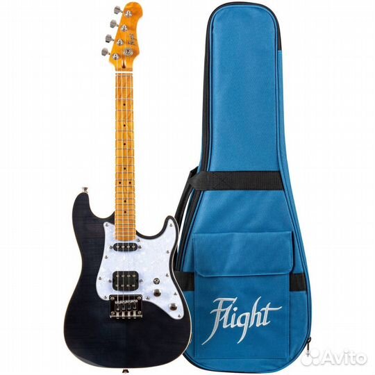 Электроукулеле Flight Pathfinder Tenor TBK