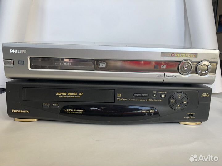 Видеомагнитофон и DVD рекордер