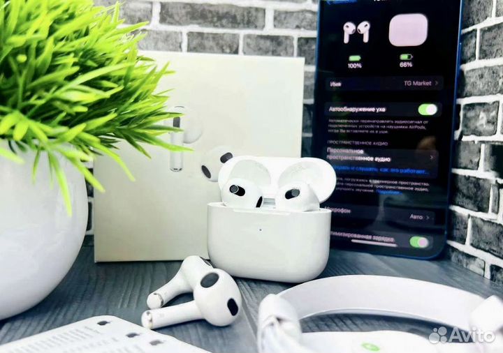 AirPods 3 поколения с гарантией