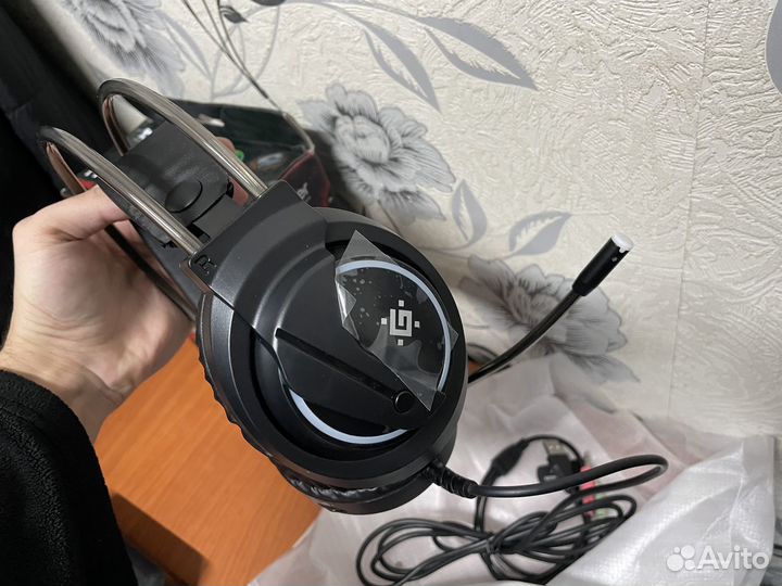 Игровые наушники defender flame